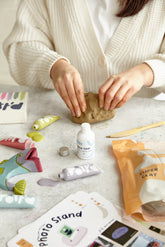 Pott'd Projects Calabaza kit argilla sottobicchieri zucca