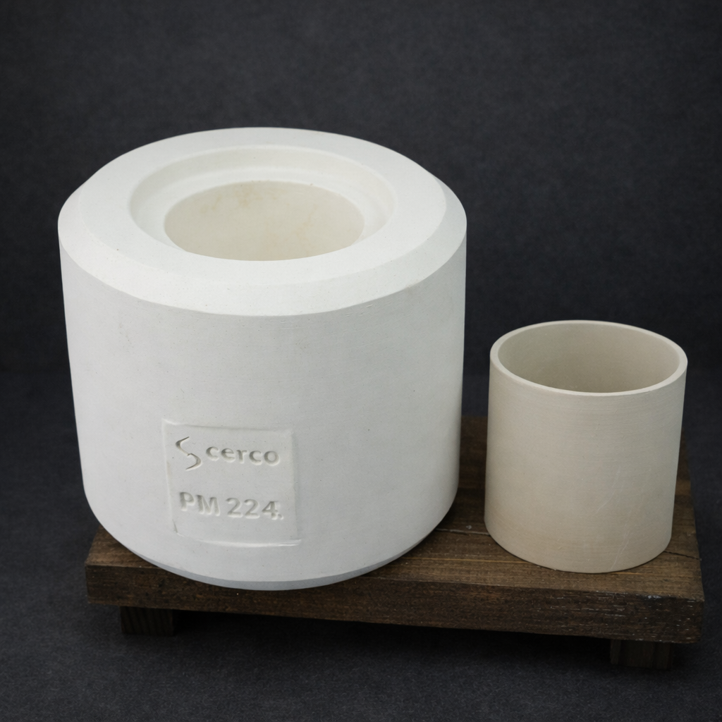 CERCO PM 224 Cylinder Mug stampo gesso tazza cilindro colaggio