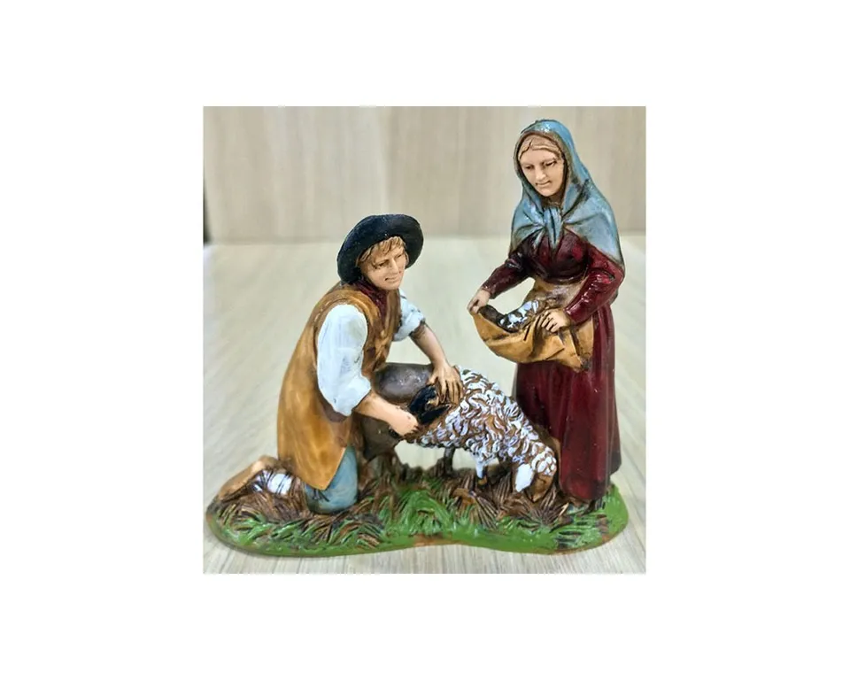 Ditta Montanini Gruppi Landi 0833-04 Tosatore Statuina Presepe
