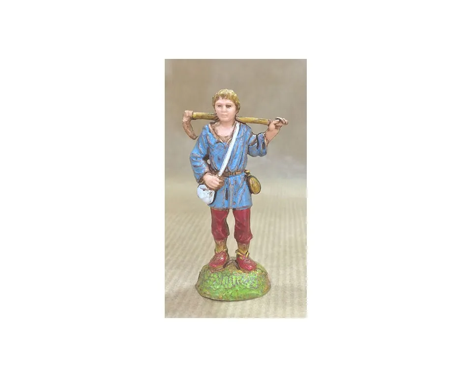 Pastori Landi 6015 pastore presepe con zappa