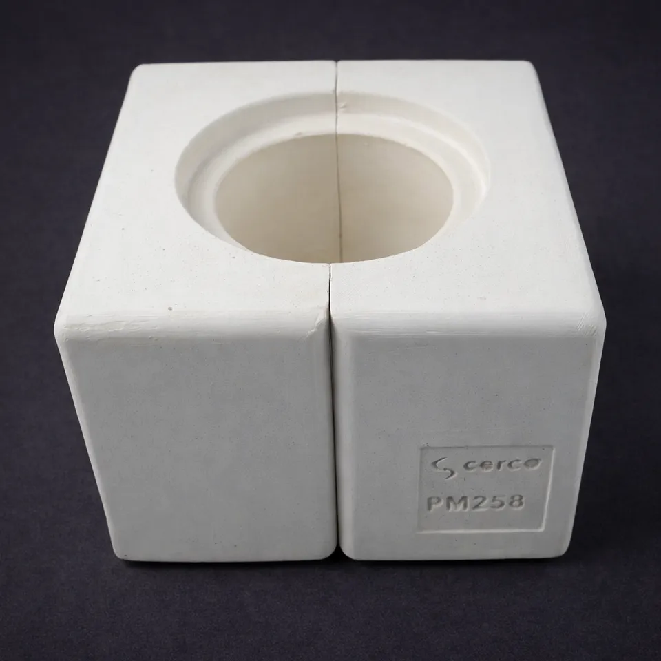 CERCO PM 258 stampo gesso tazza conica rovesciata 2 pezzi