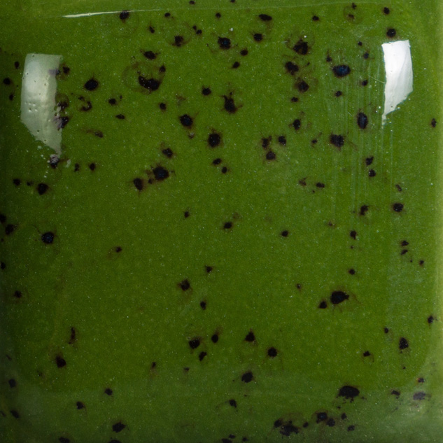 Mayco Speckled Stroke Coat Green Thumb smalto verde maculato