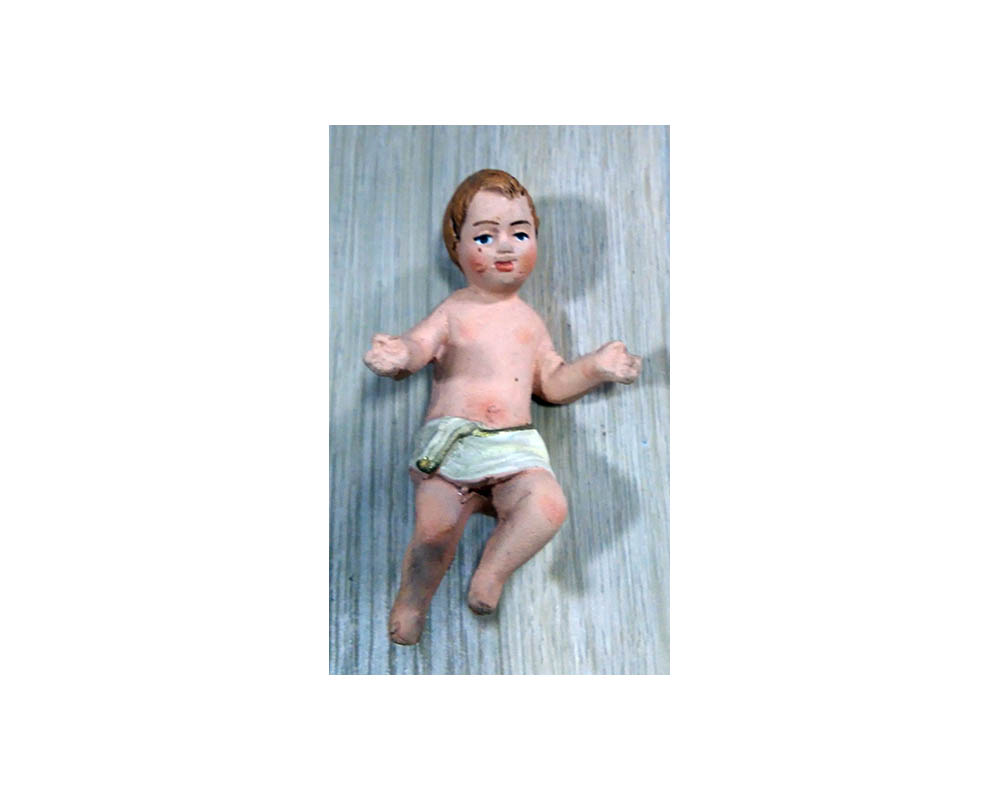 Pastori Terracotta PV4 bambino presepe h 20 cm