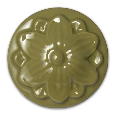 Colorobbia Olive Branch smalto ceramica verde oliva food safe