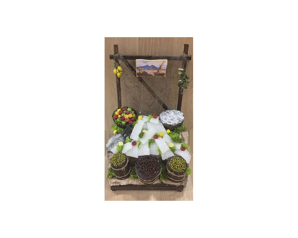 Ditta Montanini Banchi in cera AC001 banco baccala 30 cm