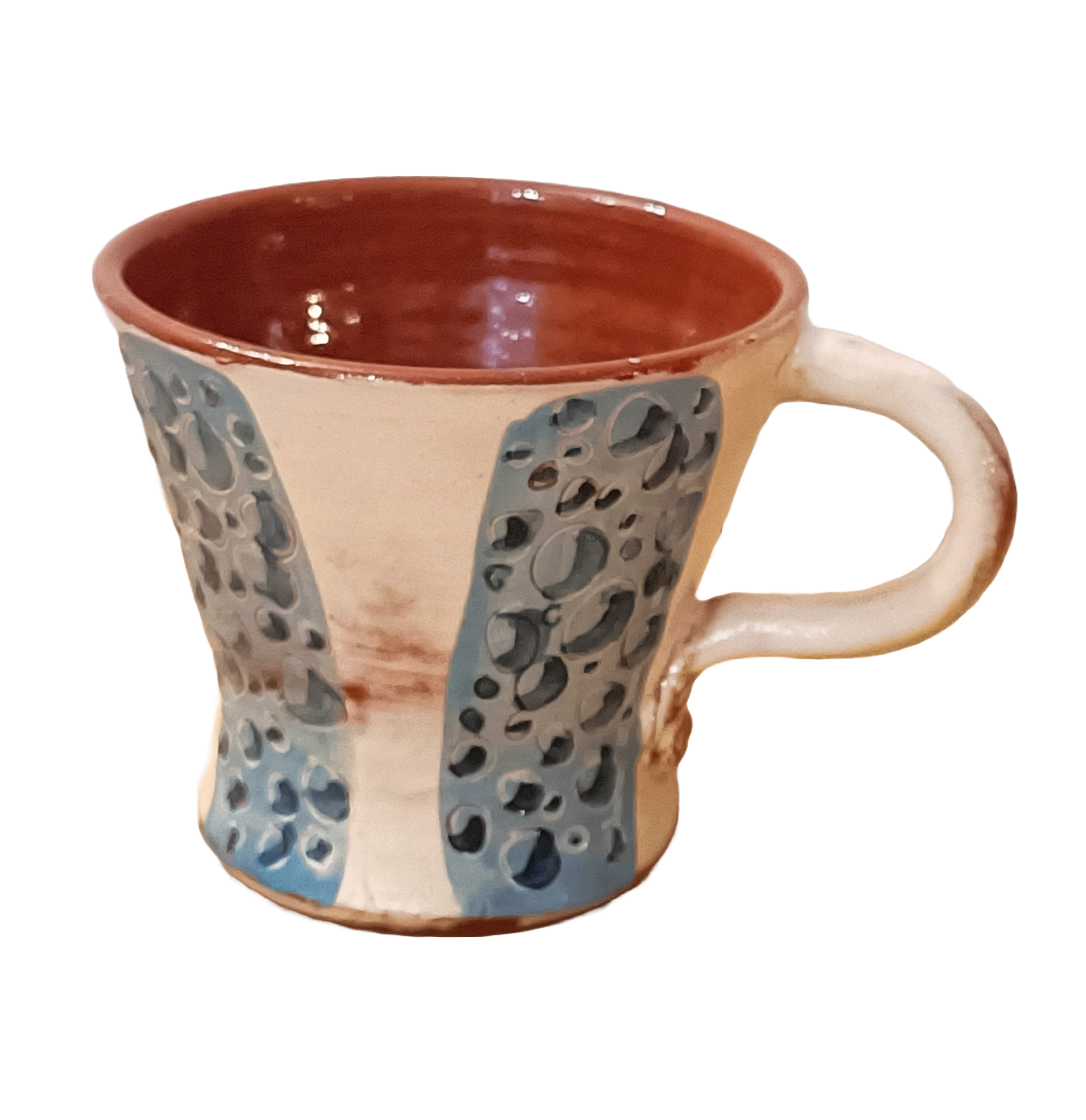 OrientéObjets Figuerolles tazzina ceramica piccole bolle