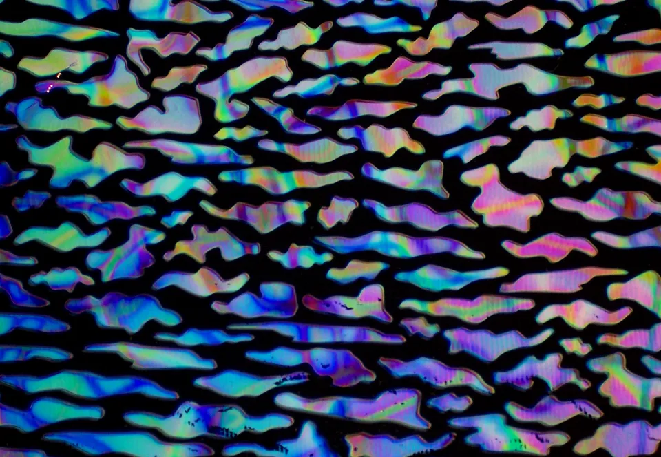 Cbs Dichroic Borderline Bubbles Mixture vetro dicroico quarter