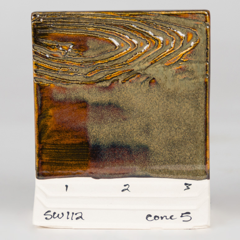 Mayco Stoneware Tiger's Eye Smalto Marrone Ambra