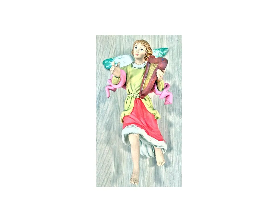 Ditta Montanini Pastori in terracotta T1206 Gloria statuina 12cm
