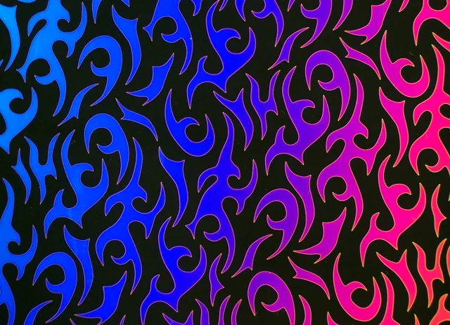 CBS Dichroic Borderline Thorns vetro fusione Rainbow quarto