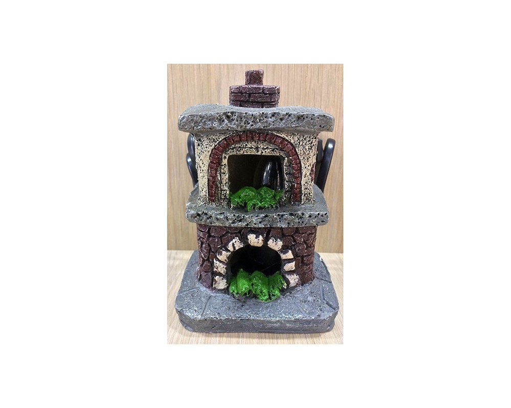 Ditta Montanini 84299 Forno Resina con Luce 13 cm Presepe