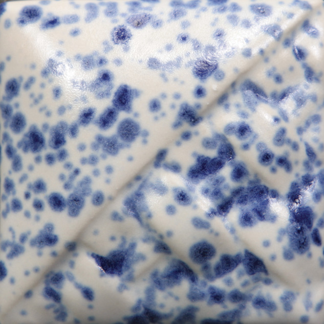 Cerama Smalti liquidi Blue Splatterware smalto bianco blu