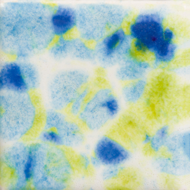 Mayco Jungle Gems Gogh Iris smalto ceramica blu verde
