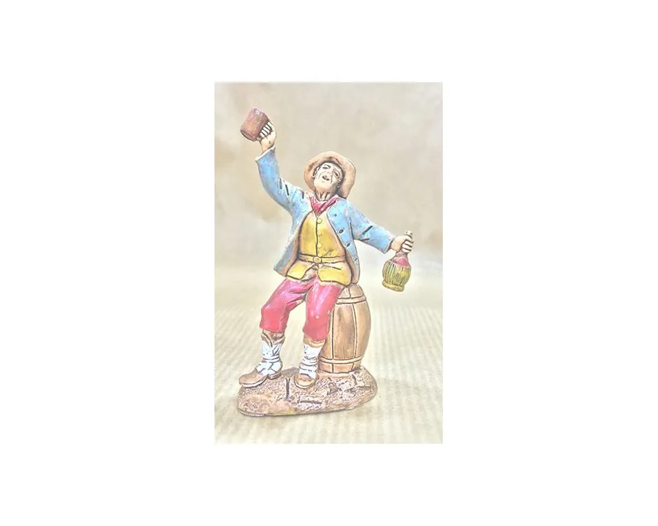 Ditta Montanini Pastori Landi 6038 Bevitore statuina presepe