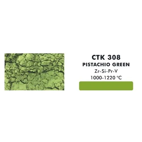 CERCO Underglazes CTK-308 ingobbio ceramica verde pistacchio