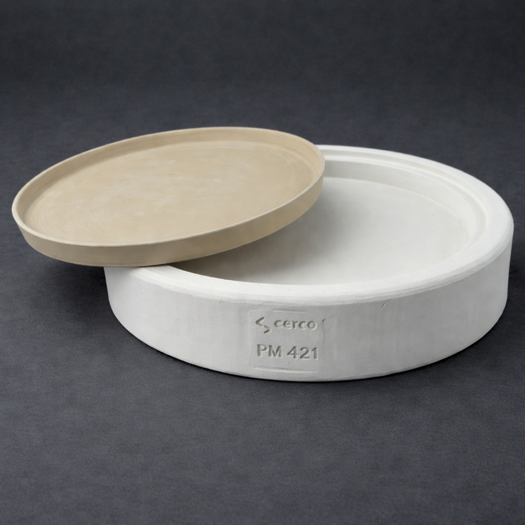 CERCO PM 421 Round Plate stampo gesso piatto tondo 25 cm