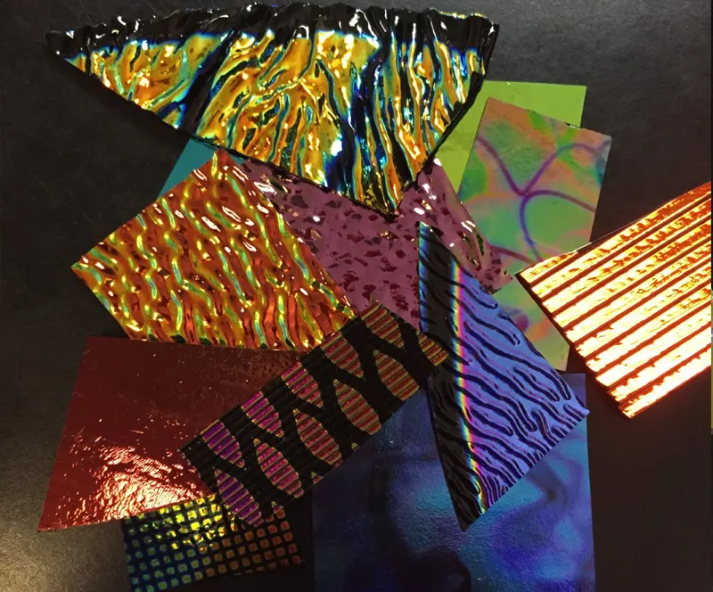Cbs Dichroic Assorted Random Pieces vetro fusione 227 g colori misti