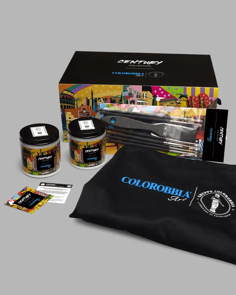 Colorobbia Art Century Colorful Trip kit fai da te smalti