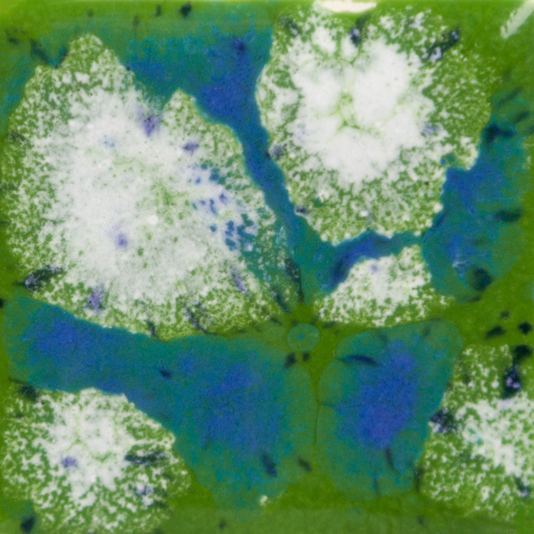 Mayco Jungle Gems Spotted Kiwi smalto ceramico verde