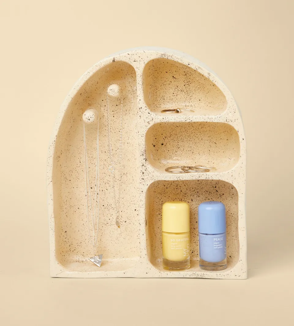 Pott'd Projects Tiny Trinket Tower portagioie ceramica