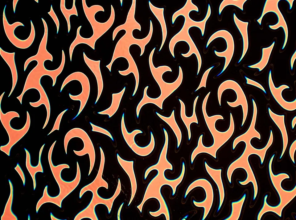 Cbs Dichroic Borderline Thorns Salmon vetro dicroico COE 90/96