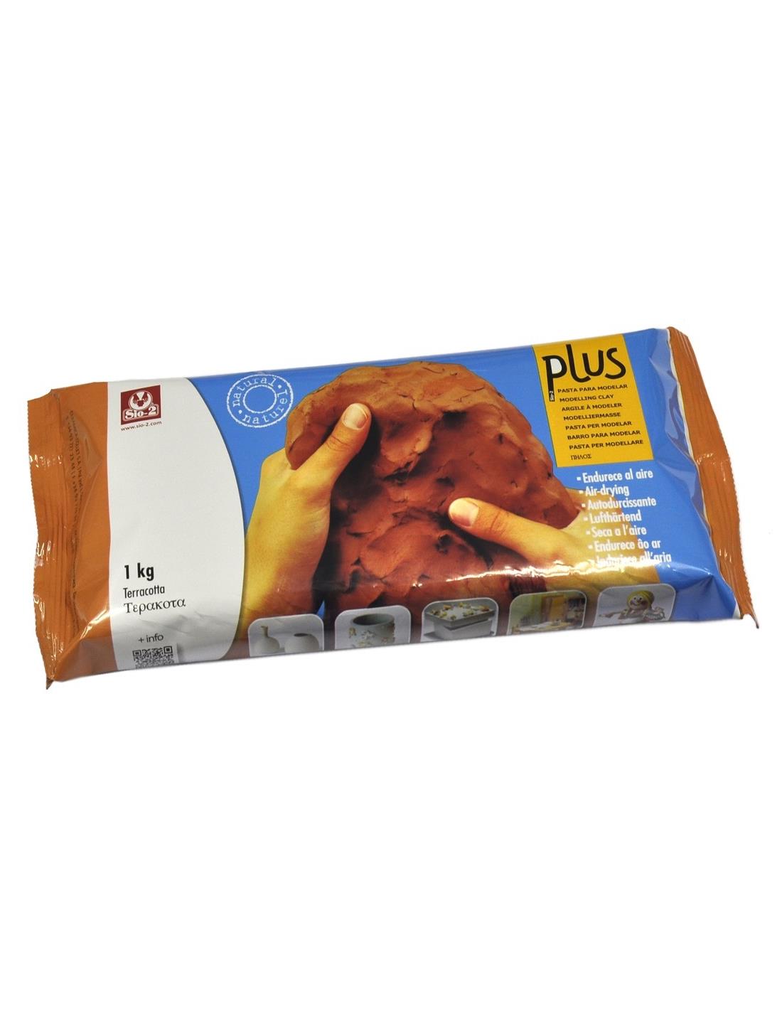 Sio-2 Plus argilla autoindurente rossa senza cottura
