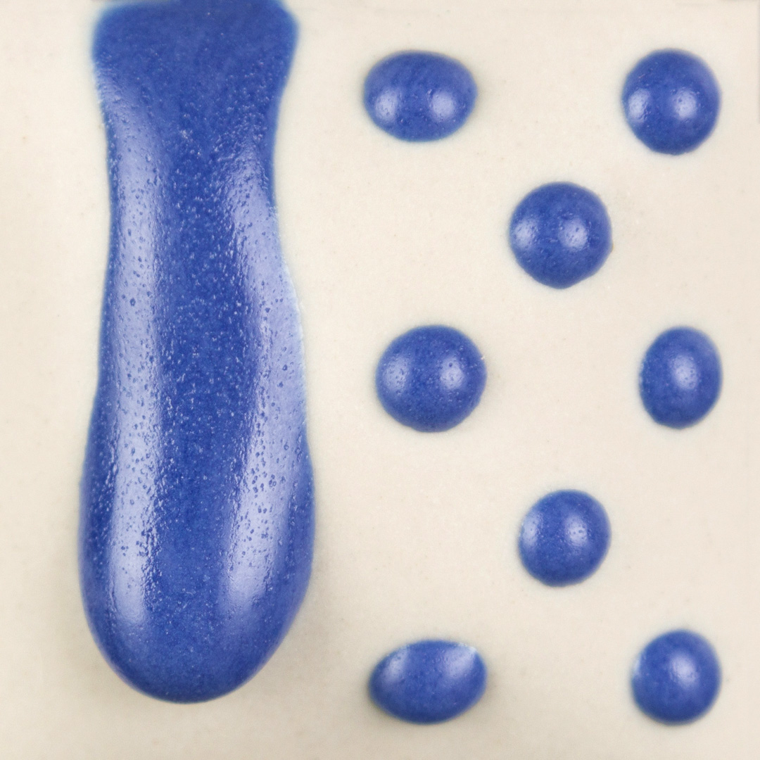 Mayco Ritual Glaze Blue Melt Gloop smalto colante blu cono 6