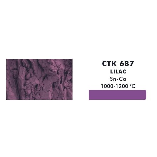 CERCO CTK-687 Lilac sottosmalto ceramica lilla