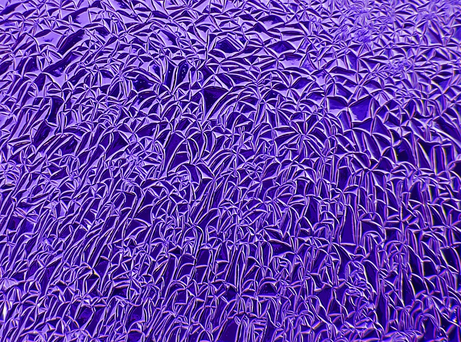 Cbs Dichroic Crinklized Violet vetro dicroico tondo 19 pollici