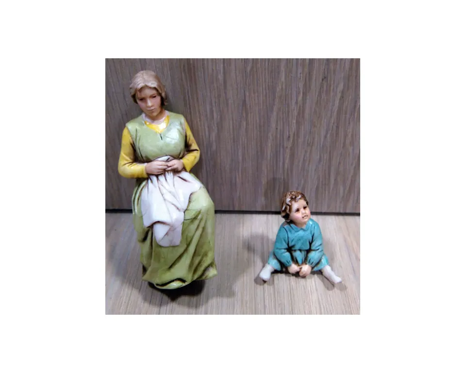 Ditta Montanini Gruppi Landi 0140-02 donna e bimbo gruppo