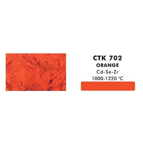 CERCO CTK-702 Orange sottosmalto ceramica underglaze arancione