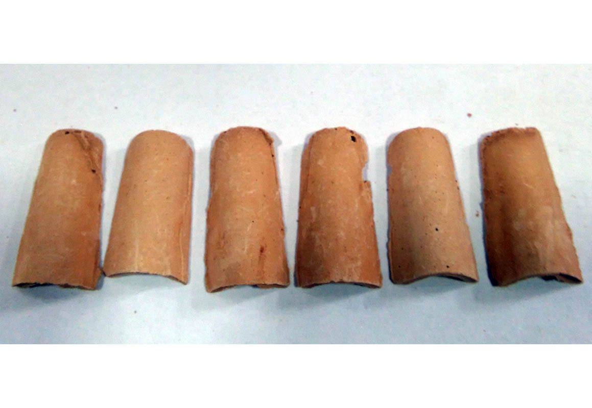 Ditta Montanini Tegole Terracotta 2206 Tegole 2x1 Conf. 50 pezzi