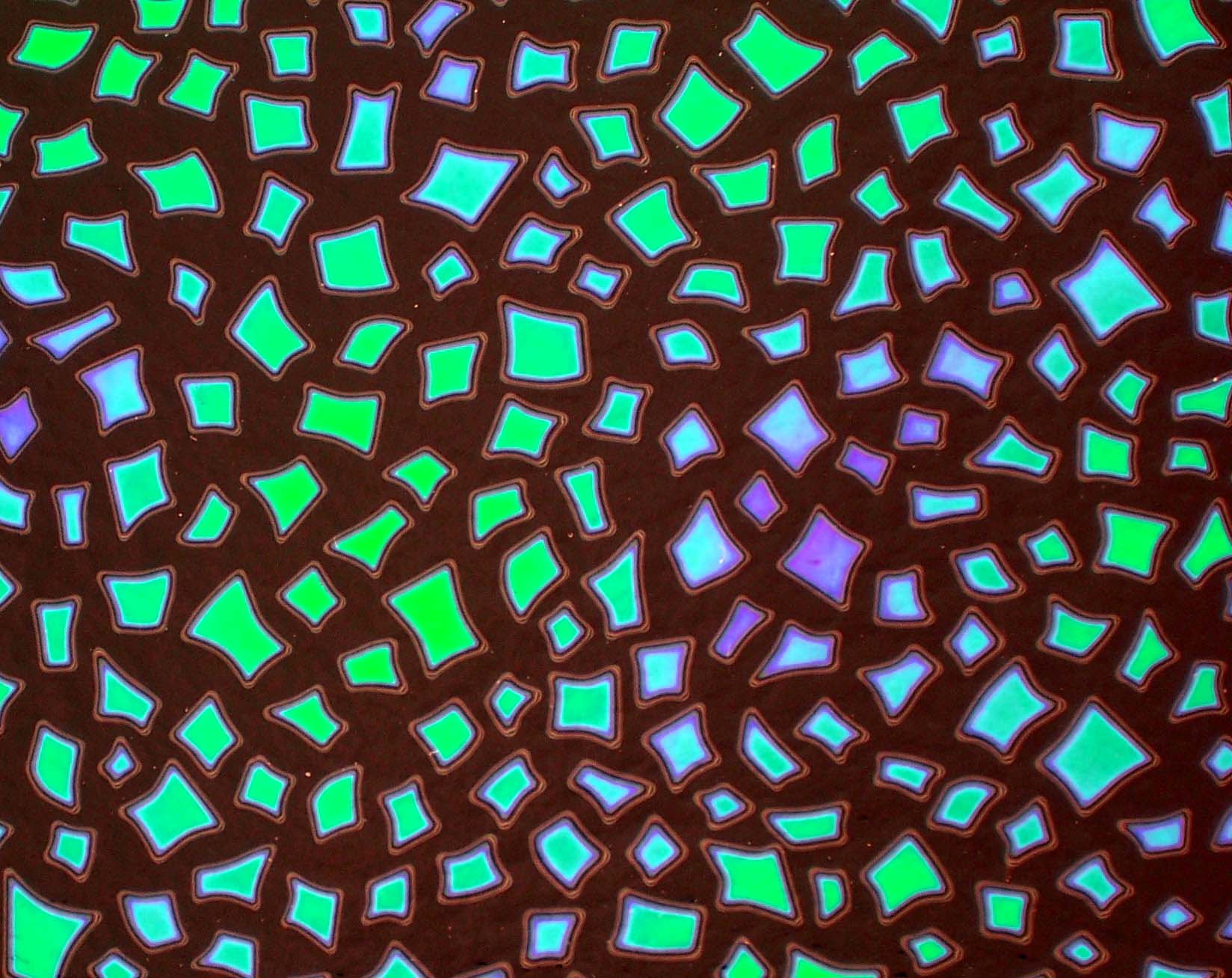 Cbs Borderline Confetti vetro dicroico emerald aurora foglio