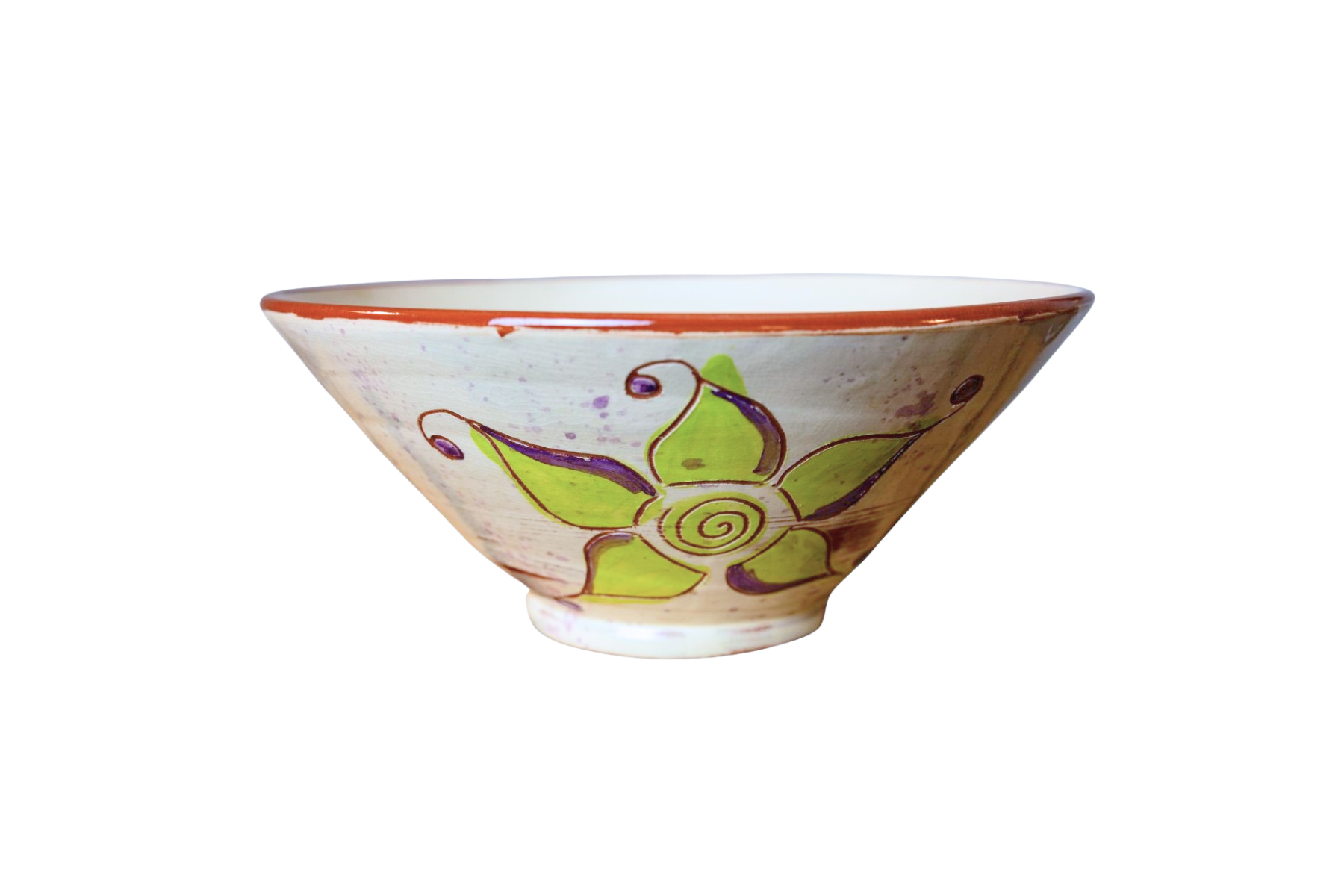 OrientéObjets Soleil insalatiera ceramica artigianale