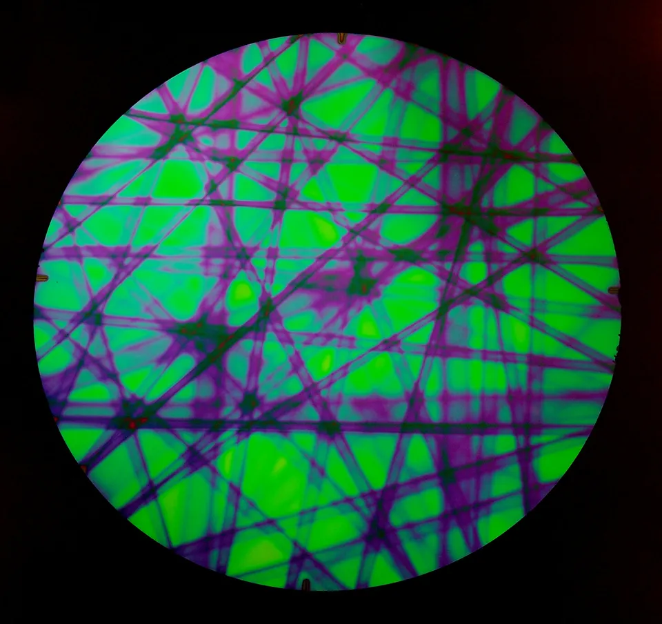CBS Dichroic Pixie Stix Emerald vetro dicroico smeraldo
