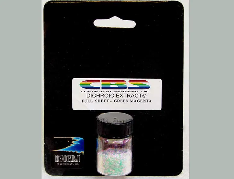 Cbs Dichroic Extract dicroico verde magenta 1 foglio