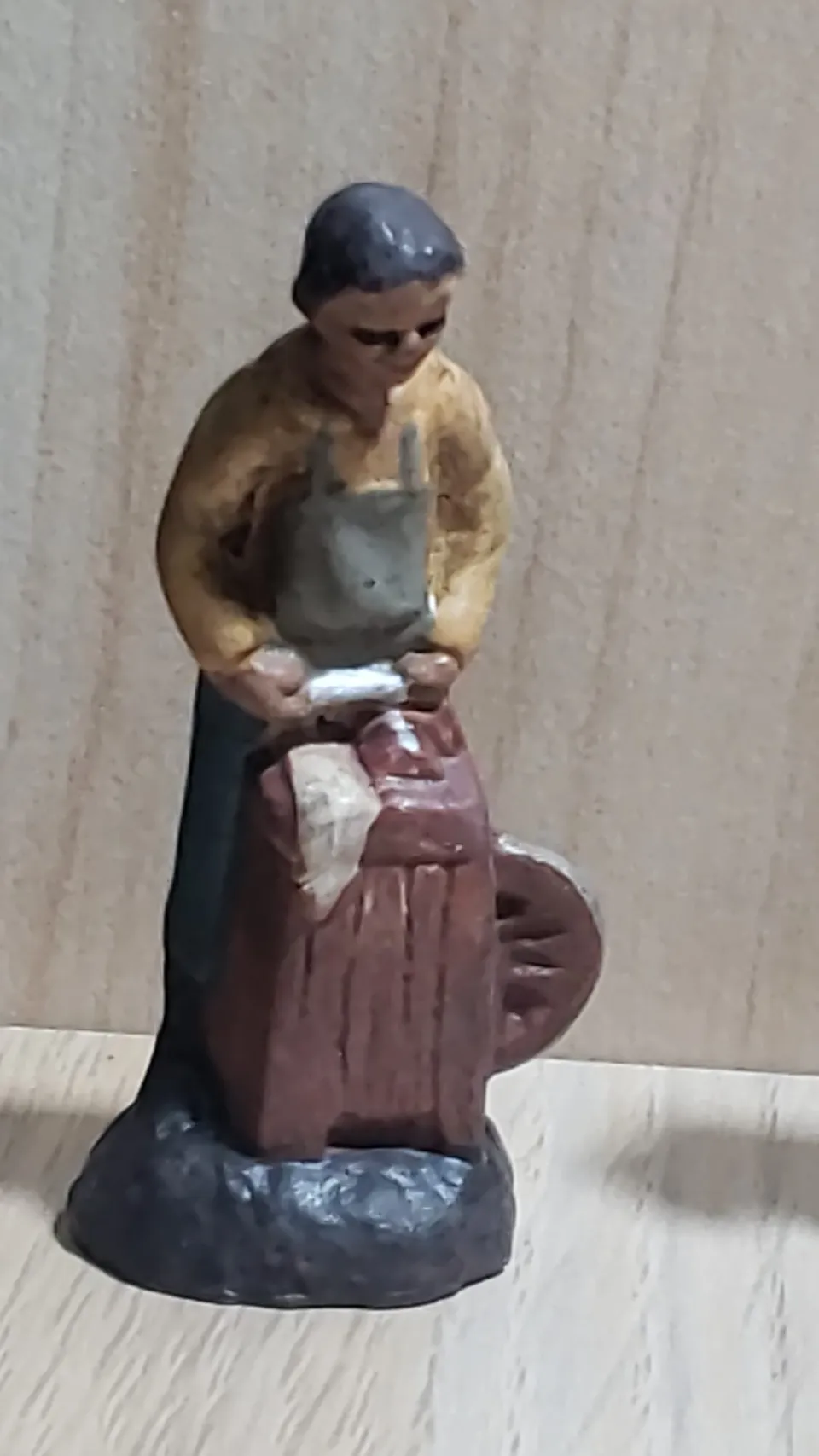Ditta Montanini Pastori in Terracotta TC18 Statuina 6 cm