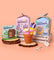 Pott'd Projects Blushing Blooms Set fiori rosa