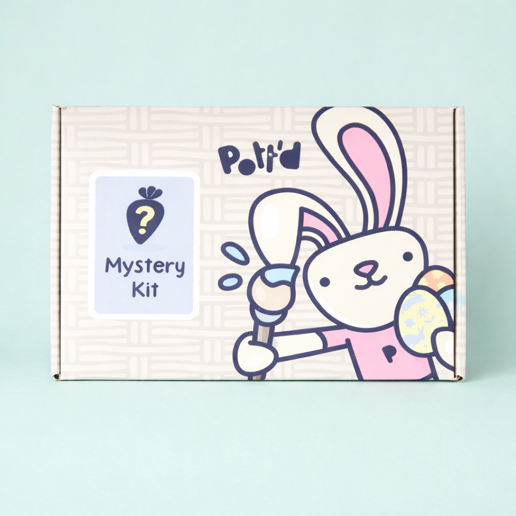 Pott'd Home Pottery Kits Easter Mystery Kit ceramica pasquale