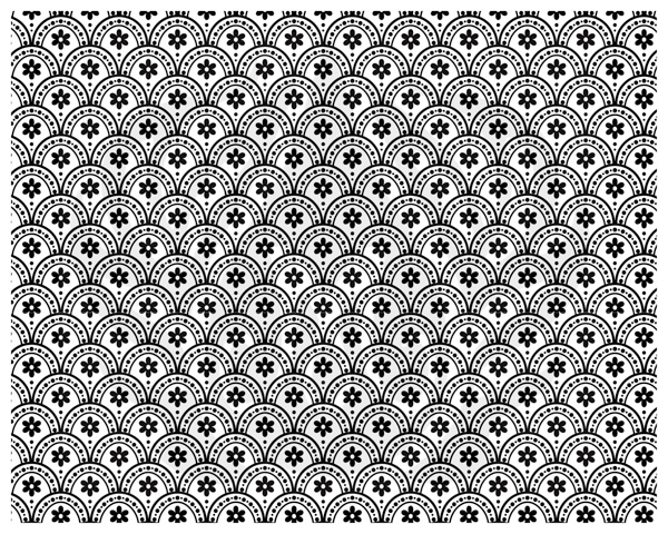 Mayco Daisy Scallop retino serigrafico ceramica
