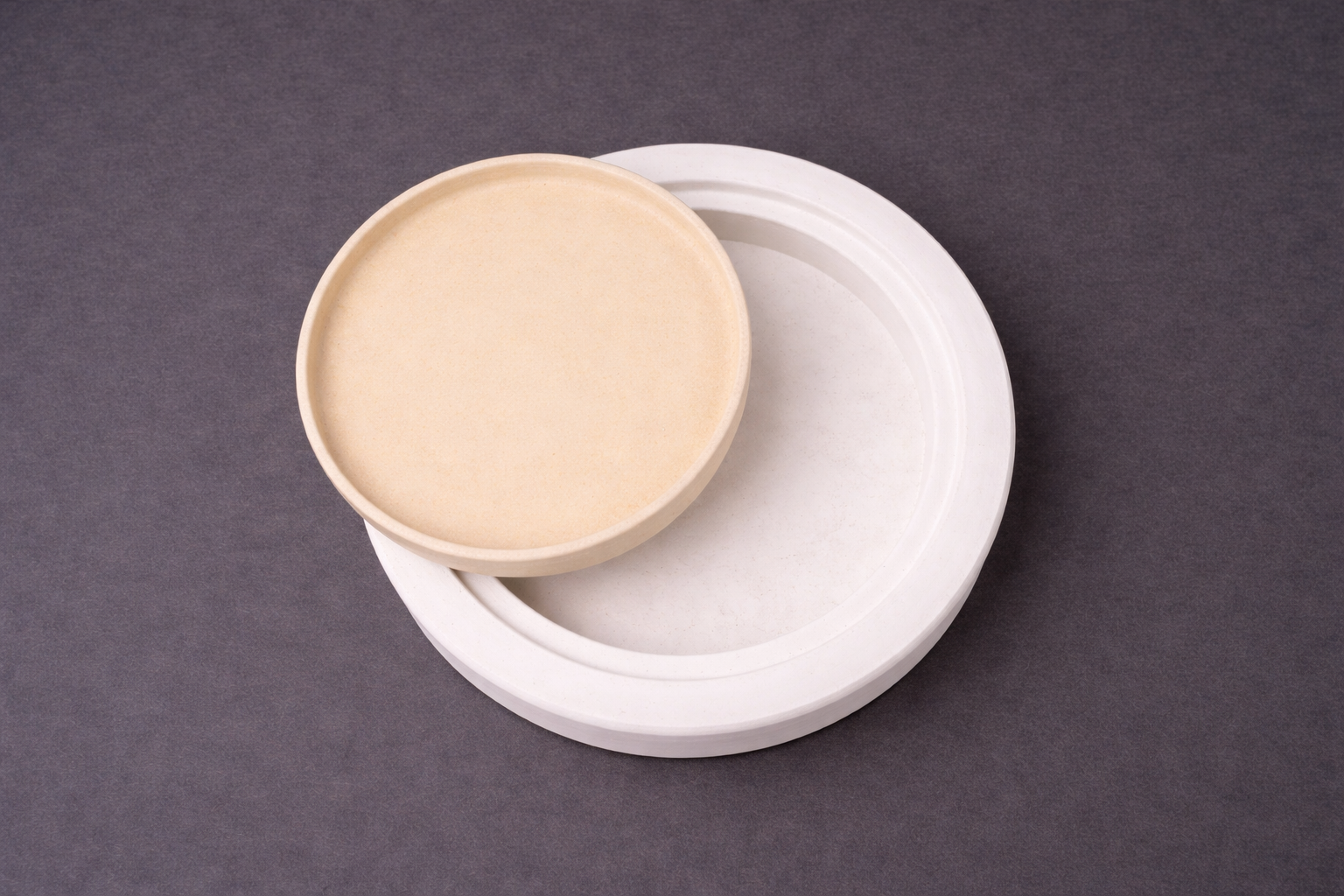 CERCO Plaster Molds PM 423 Round Plate stampo piatto 15 cm