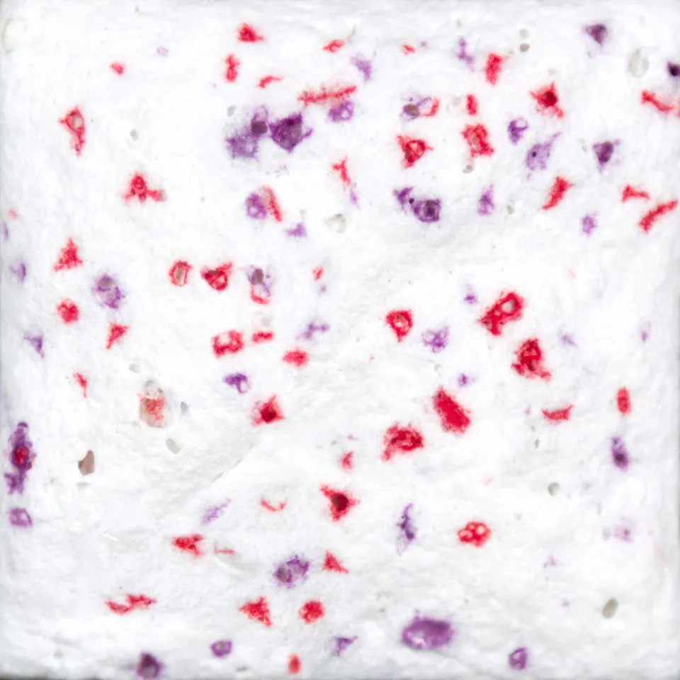 Mayco Snow Gems SG-304 Berry smalto bianco cristalli viola