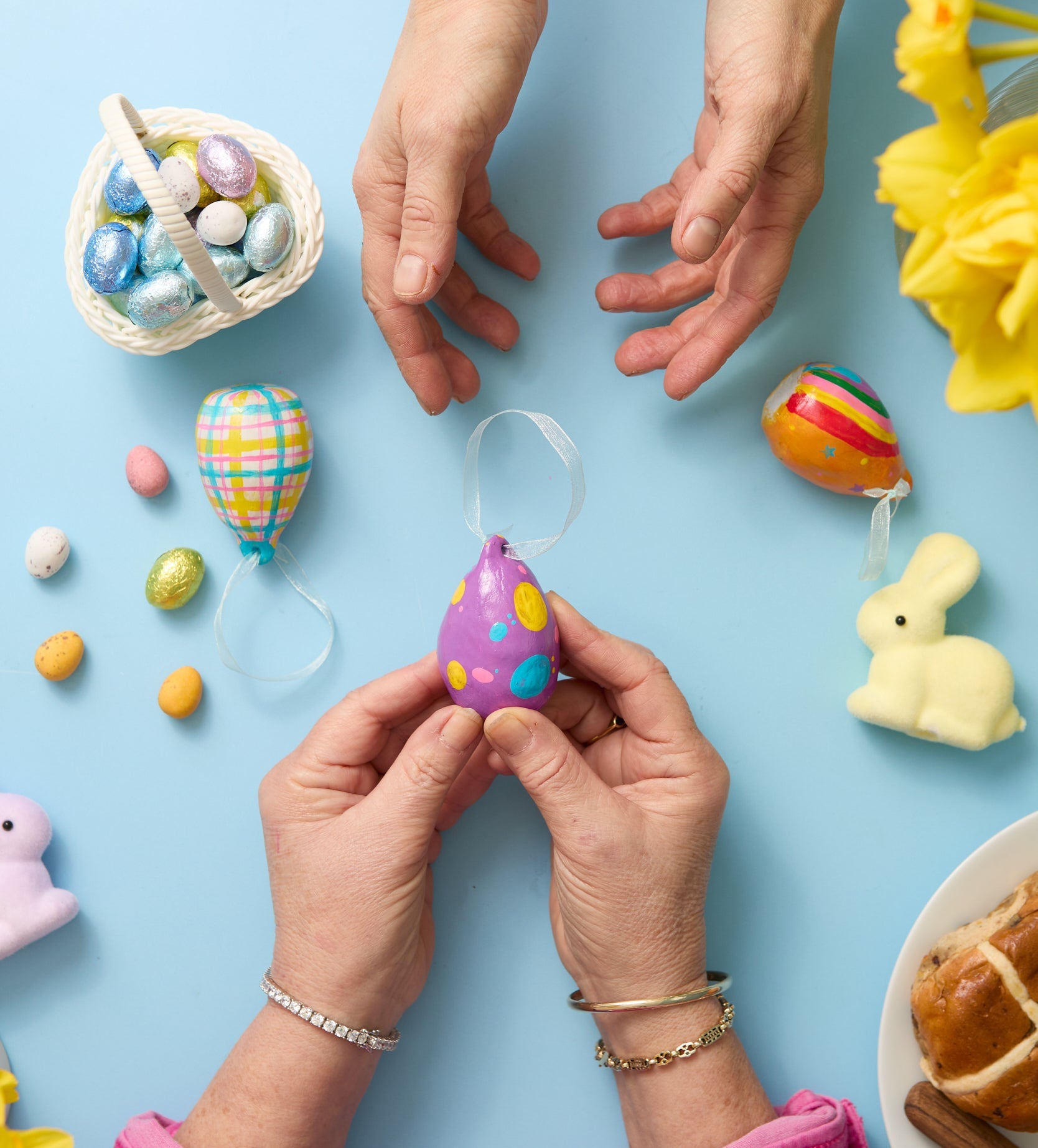 Pott'd Projects Egg Hanging Kit kit uova pasqua 3 uova
