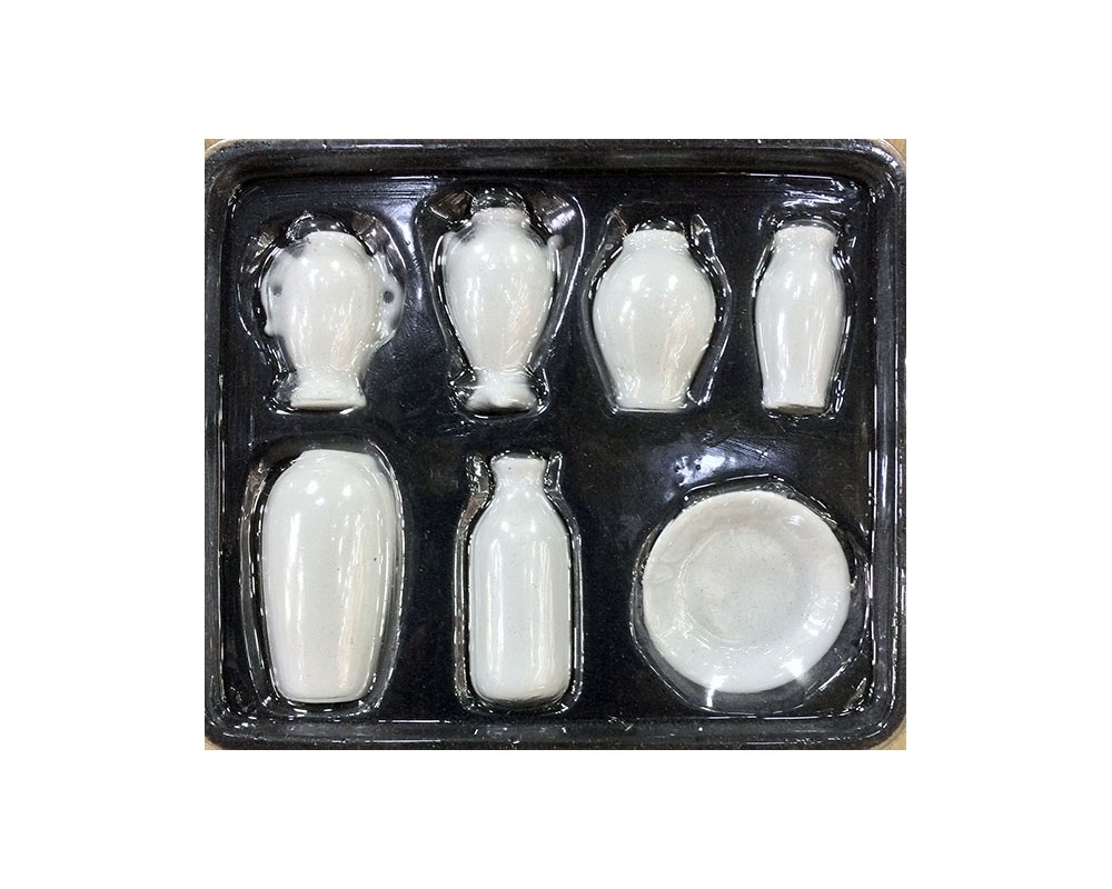 Ditta Montanini Minuterie 86735 set vasi ceramica H 3,5 cm