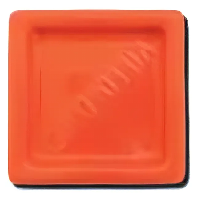 Cerama Smalti in polvere Arancione chiaro smalto lucido 1200°C