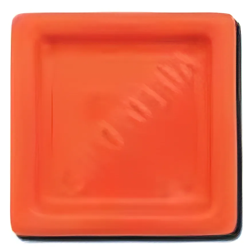 Cerama Smalti in polvere Arancione chiaro smalto lucido 1200°C