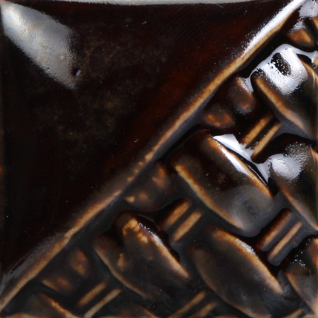 Mayco Stoneware Root Beer smalto ceramico marrone traslucido