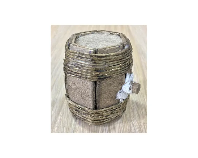 Montanini SB13 botte piccola presepe H 5 cm ø 4,5 cm