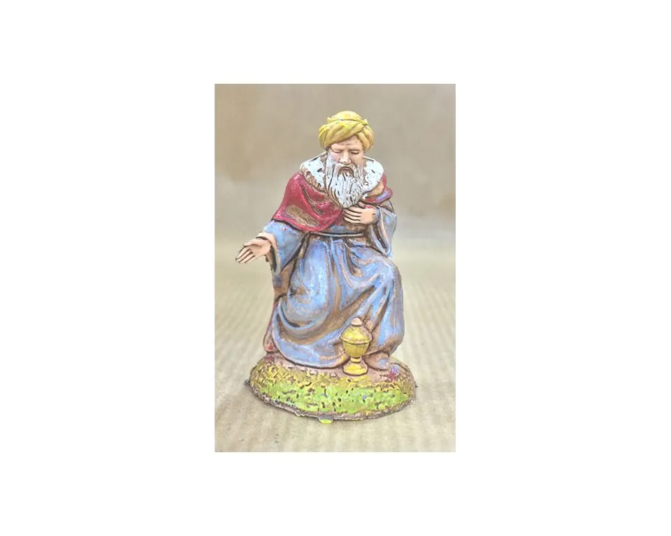 Ditta Montanini Pastori Landi 6007 Re Bianco statuina presepe