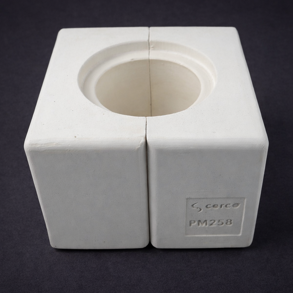 CERCO PM 258 stampo gesso tazza conica rovesciata 2 pezzi
